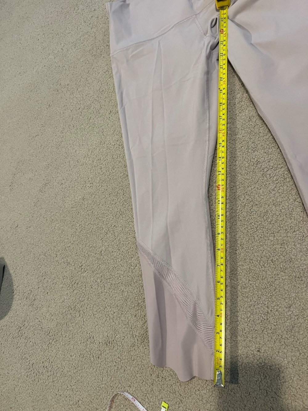 Lululemon Wunder Under Crop II Roll Down Scallop Full-On Luxtreme 24" - Picture 12 of 14